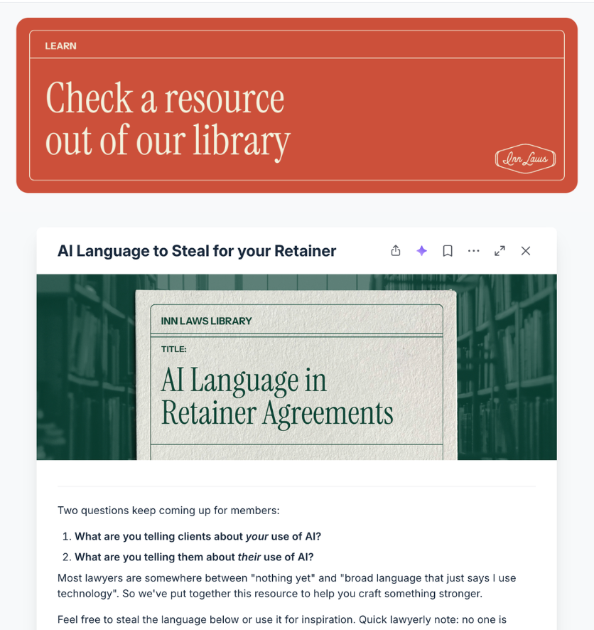 Inn Laws resources and templates