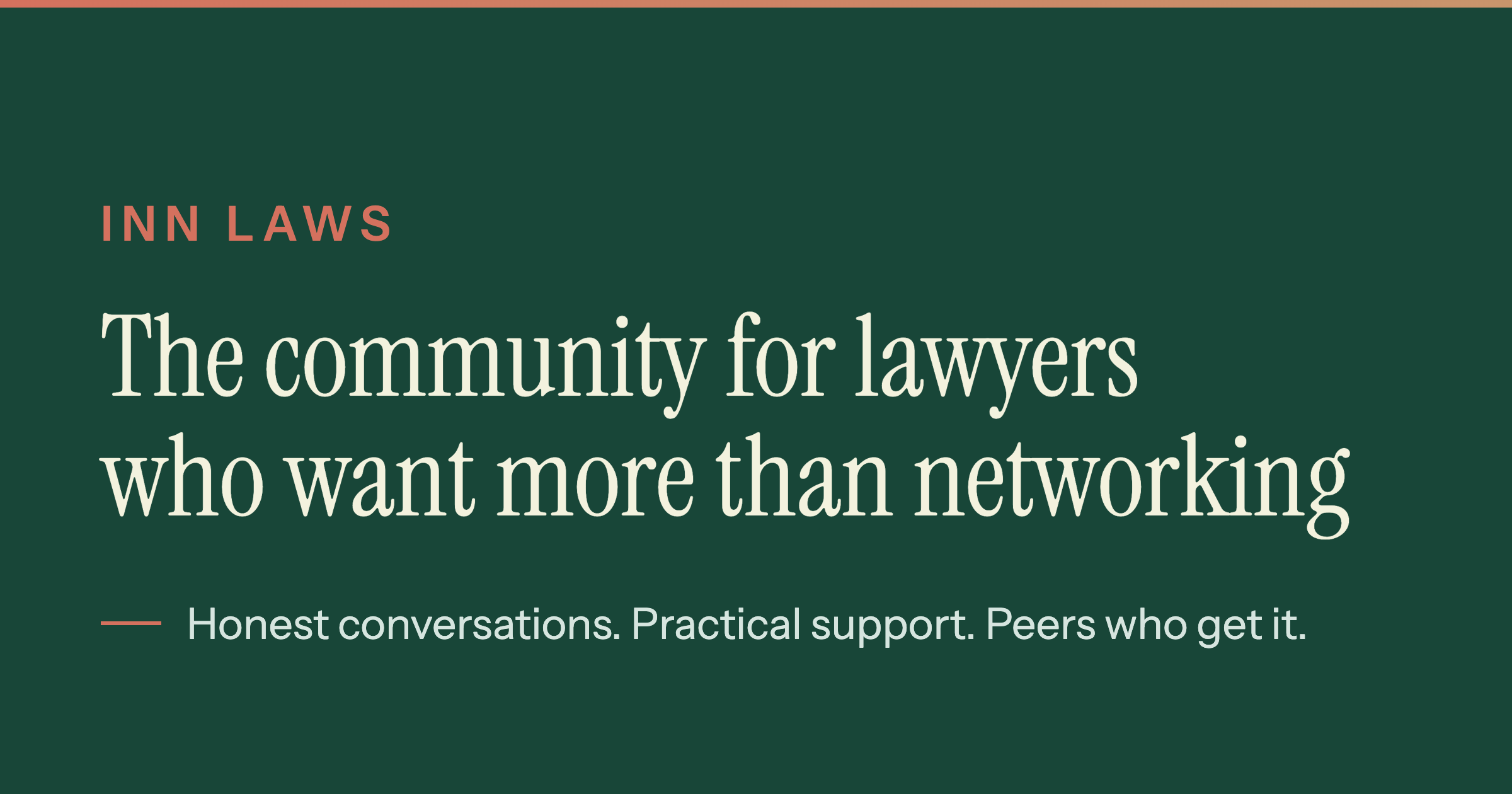 Inn Laws: A vetted community for Canadian lawyers doing things differently